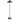 Ignazio Gardella Pagoda Piantina Indoor Outdoor Floor Lamp for Tato Stone Grey