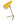 1950s Stilux Milano Yellow Conical Table Lamp Two Enlighten