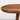 walnut side low table with a smooth surface on a white background