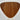 Triangular wooden table with a white background