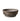 Ceramic low planter with textured design on a white background by earthgender