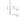 Technical drawing of a louis poulsen flindt garden tall bollard with dimensions labeled