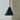 Tratten steel painted Pendant light with black and copper design on a neutral background