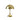 Verner Panton 'Panthella 160' Portable Table Lamp for Louis Poulsen lifestyle  Gold shiny brass panthella portable table lamp on a white background