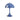 Verner Panton 'Panthella 160' Portable Table Lamp for Louis Poulsen lifestyle Blue panthella portable table lamp on a white background
