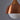 Stilnovo Copper pendant light with a white bulb on a gray background for Two Enlighten