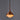 Stilnovo Copper pendant light with a white bulb on a gray background for Two Enlighten