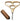 Gold corkscrew with wooden stopper on a white background