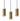 Brass Cylindrical Pendants Attributed to Mauri Almari for Idman two enlighten 2.jpg