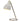 1960s BAG Turgi White Table Lamp two enlighten