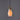Two glass pendant lights similar to tynell or mauri almari with brass accents on a grey background