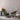 large gubi fa mirror in modern living room