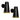 Pair of Large Paavo Tynell Black Wall Lights for Taito Oy