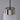 V3474 Medium 1960s Vistosi Model #L261 'Comare' Blown Murano Glass & Metal Suspension Lamp