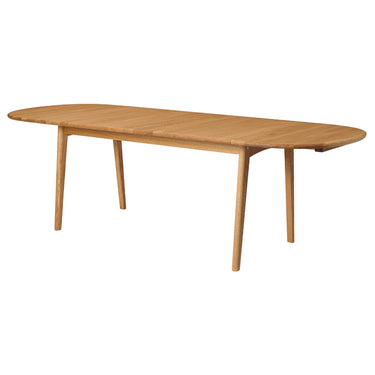 wegner drop leaf CH006 table in oiled oak carl hansen.jpg