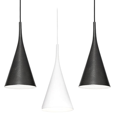 M1414 Samuli Naamanka 'Lambada Savu' Ceramic Pendant Black_White for Innolux _1 Two Enligh