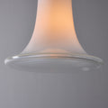 V3474 Medium 1960s Vistosi Model #L261 'Comare' Blown Murano Glass & Metal Suspension Lamp