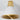 Large 1950s Lisa Johansson-Pape Model #71-127 Glass and Brass Ceiling Lamp Two Enlighten 