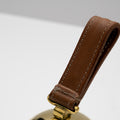 Aubock 3310-4 brass flat bell with brown leather strap14.jpg