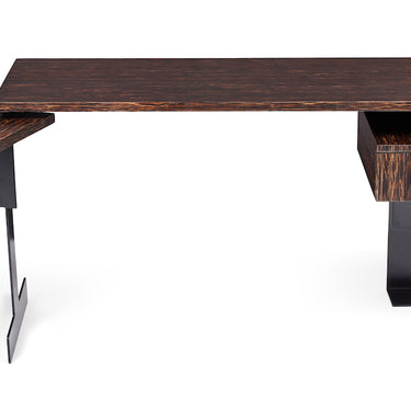 DESK 005 in palm wood - Pierre Chareau re-editions by Edition Modern _ Los Angeles # 2 .jp