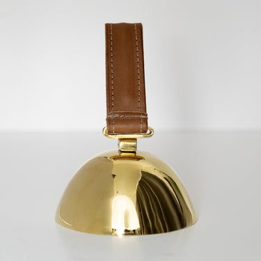 Aubock 3310-4 brass flat bell with brown leather strap1.jpg