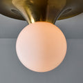 V3453 Large 1960s Achille Castiglioni & Pier Giacomo 'Light Ball' Wall or Ceiling Lamps 9.