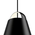 'Above' Pendant Lamp for Louis Poulsen Two Enlighten black shade detail 