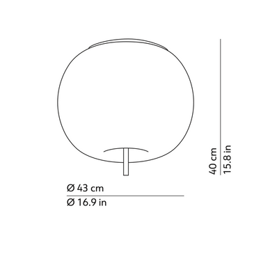 Kushi XL ceiling dimensions kdln