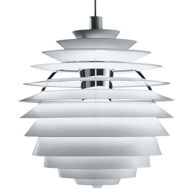 Monumental Poul Henningsen 'PH Louvre' Suspension Lamp for Louis Poulsen Two Enlighten packshot 