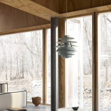 Poul Henningsen 'PH Snowball' Pendant for Louis Poulsen Two Enlighten lifestyle 