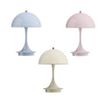 Panthella 160 portable lamp in opal pastels beige pink blue packshot two enlighten.jpg