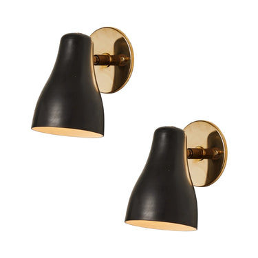 V3227 1960s Black & Brass Wall Lamp Attributed to Jacques Biny.jpg