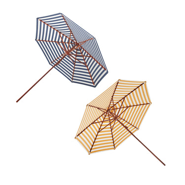 Messina Umbrella Skagerak Fritz Hansen messina 270cm options  shade in dark blue and lemon