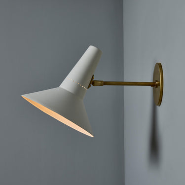 V3443 Large 1950s Giuseppe Ostuni Articulating Arm Sconces for O-Luce 27.jpg