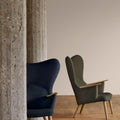 CH78 oiled oak mama bear chair fiord 782 and 961 fabrics