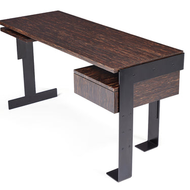DESK 005 in palm wood - Pierre Chareau re-editions by Edition Modern _ Los Angeles # 4 .jp