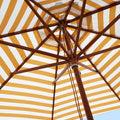 Messina 270cm patio umbrella apricot
