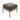 Tradition Collection Teak Outdoor Pouf by Fritz Hansen in charcoal Two Enlighten
