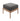 Tradition Collection Teak Outdoor Pouf by Fritz Hansen in charcoal Two Enlighten