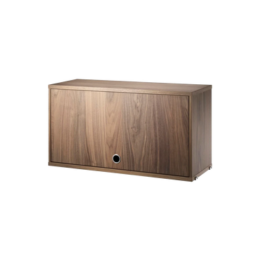 cf7830-04-1 walnut cabinet with flip door string furniture.webp