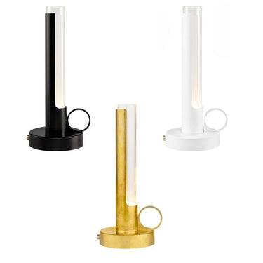 Pierre Sindre 'Visir' Portable Metal Table Lamp for Örsjö two enlighten 1.jpg