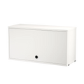 cf7830-12-1 white cabinet with flip door two enlighten.webp