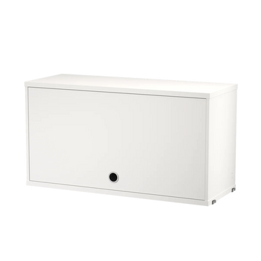 cf7830-12-1 white cabinet with flip door two enlighten.webp