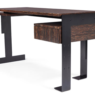 DESK 005 in palm wood - Pierre Chareau re-editions by Edition Modern _ Los Angeles # 6 .jp