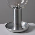 V3534 1970s Metal & Glass Table Lamp in the Manner of Achille Castiglioni  2.jpg