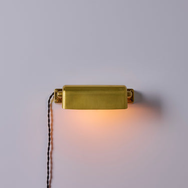 V3494 Pair of 1930s Finnish Minimalist Brass Wall Lights Attributed to Paavo Tynell 4.jpg