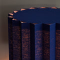 Plissé Blue Edition Table Lamp Detail folkform two enlighten top