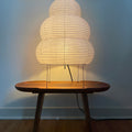 akari 24N on aubock walnut side table