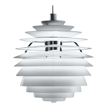 Monumental Poul Henningsen 'PH Louvre' Suspension Lamp for Louis Poulsen Two Enlighten hero 