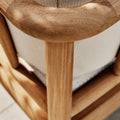 Fritz Hansen Skagerak tradition chair outdoor teak detail